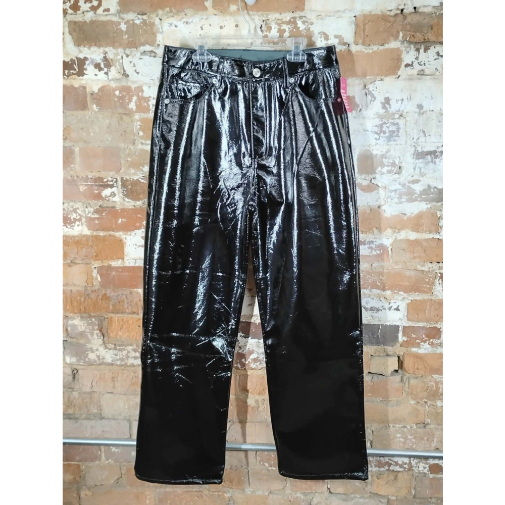 NWT BUDDY LOVE YARA STRAIGHT LEG PANTS - BLACK - Picture 2 of 5